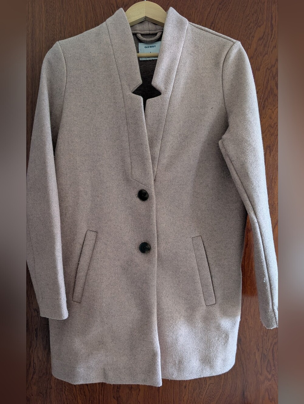 Old Navy Pink Pea coat Women's Small